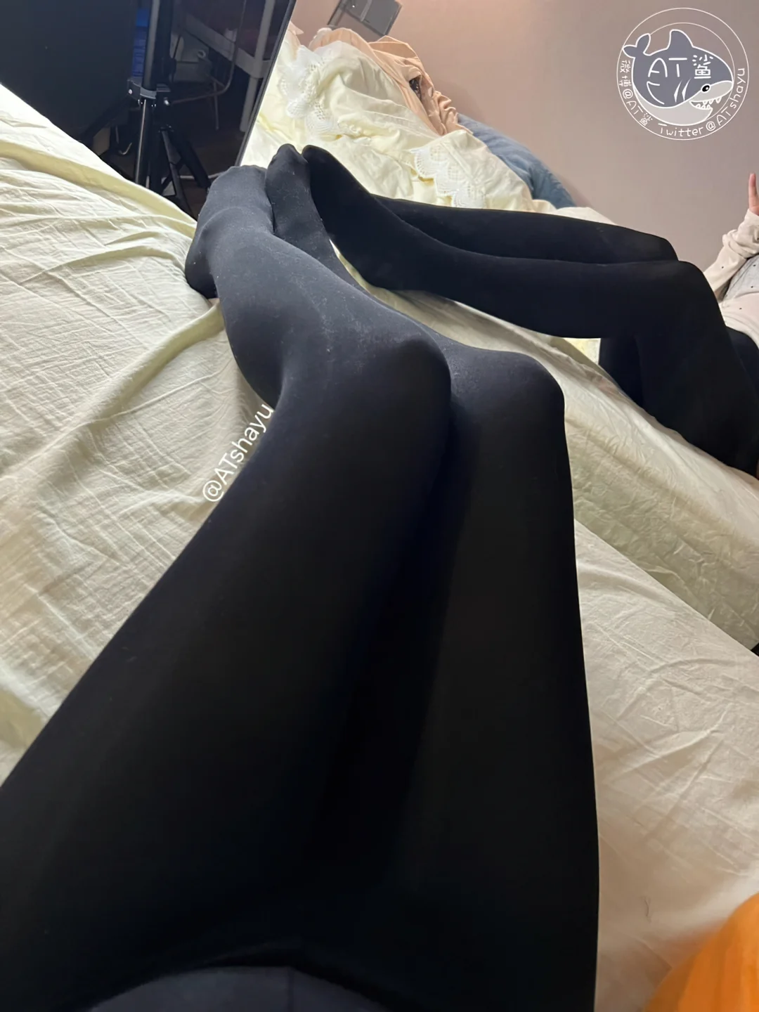 AT鲨 - 原相机质感黑裤袜 [58P,3V-75MB] tg@simisebaisi 【丝足阁】027.webp